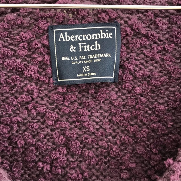 Abercrombie & Fitch Fuzzy Purple Sweater - Picture 5 of 13